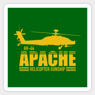 AH-64 Apache (Small logo) Magnet